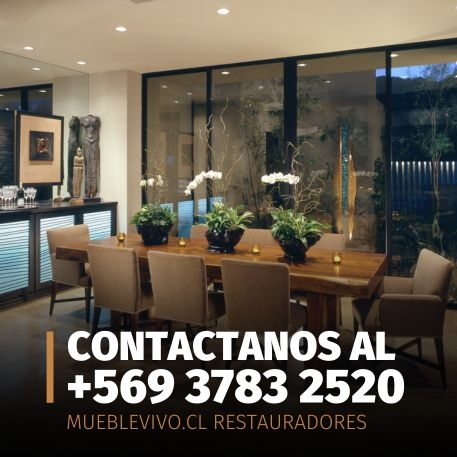 Restauración de Mesas de Comedor en Las Condes